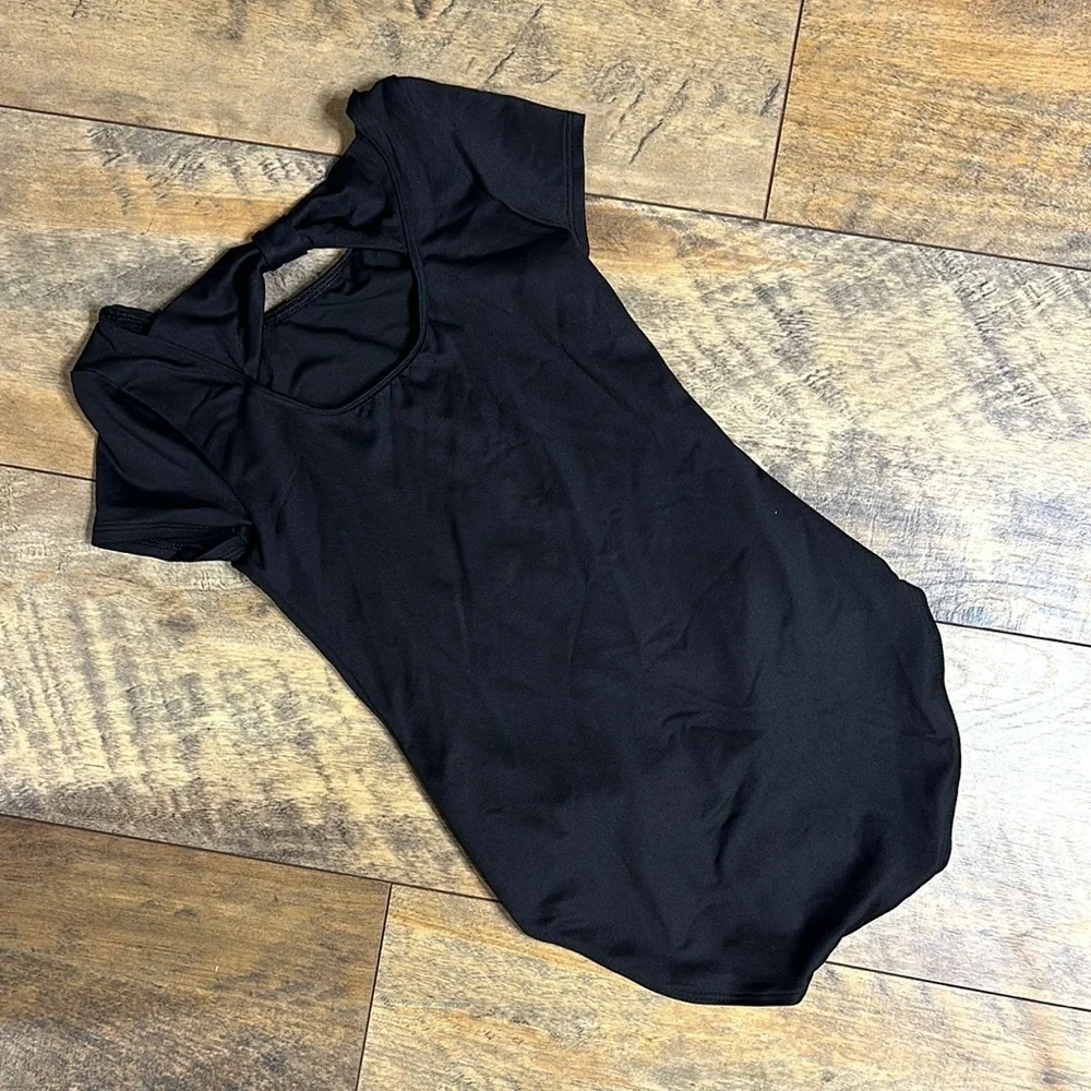 JUSTICE Girls’ Scoop Neck Leotard, Size S (7/8), EUC